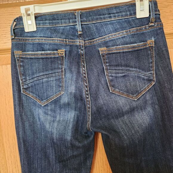 Driftwood Jackie Women's Embroidered Skinny Jeans Size 25 Distressed Classic Fit - Picture 9 of 16